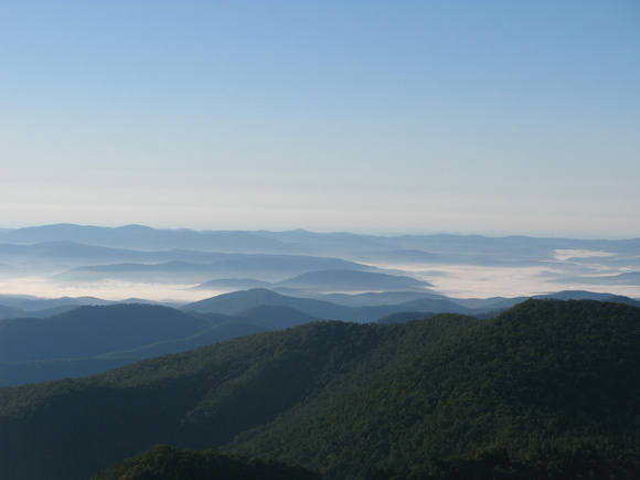 View from Mt Pisgah